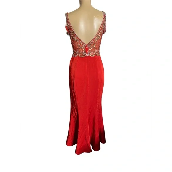 Fiesta Fashion eveningh red Dress formal size XS is available for purchase  on au PAY Market - Imported Goods Online Store Co.Ltd. | au PAY Market -  Online Shopping Site